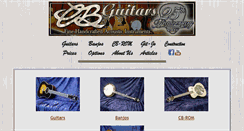 Desktop Screenshot of cbguitars.com